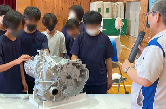 次世代育成支援 学校講義、職場体験