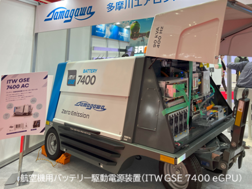 航空機用バッテリー駆動電源装置